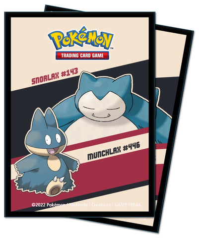 Ultra Pro - Standard Card Deck Sleeves - Snorlax and Munchlax - 65ct
