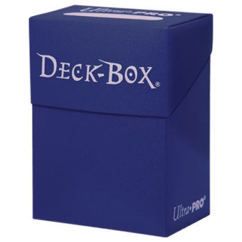Ultra Pro Solid Deck Box 80ct (Assorted Colours)