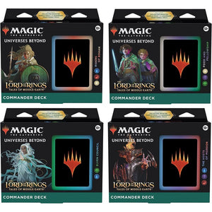 MTG Lord of The Rings: Tales of Middle-Earth - Commander Set of 4