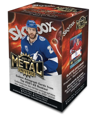 2021-22 Upper Deck Skybox Metal Universe Hockey Blaster Box