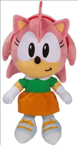 Sonic the Hedgehog Amy 7″ Plush [Jakks Pacific]