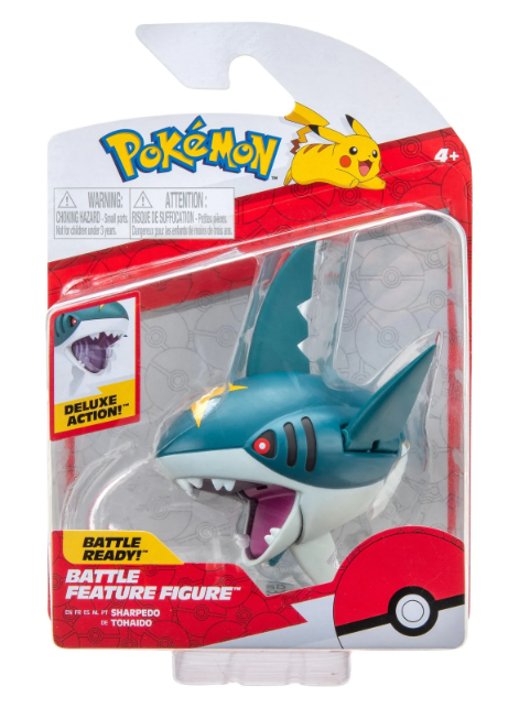 Pokemon 4.5" Action Battle: Sharpedo