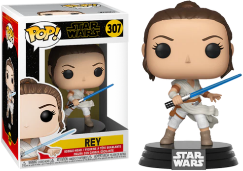 Funko POP! B: Star Wars - Rey #307 Bobble-Head Figure