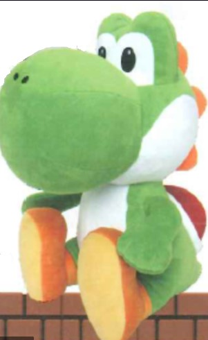 Super Mario Bros Green Yoshi 17″ Plush [Taito]