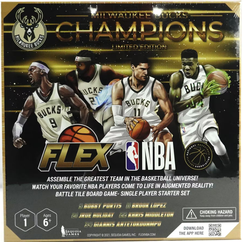 Flex NBA 2022 Limited Editon Milwaukee Bucks Champions 1-Player Starter Set