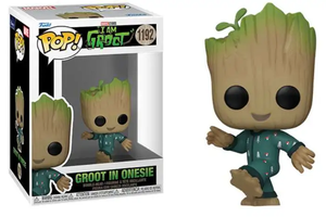 Funko POP! B: Marvel Studios I am Groot - Groot in Onesie #1192 Bobble-Head Figure