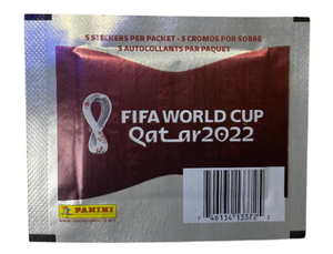 Panini FIFA World Cup  Qatar 2022 - Sticker Packet (5 Stickers Per Pack)