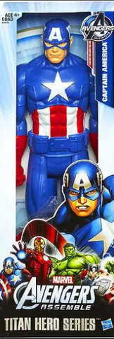 Marvel Avengers Assemble - Captain America - Titan Hero Series 12" Action Figure