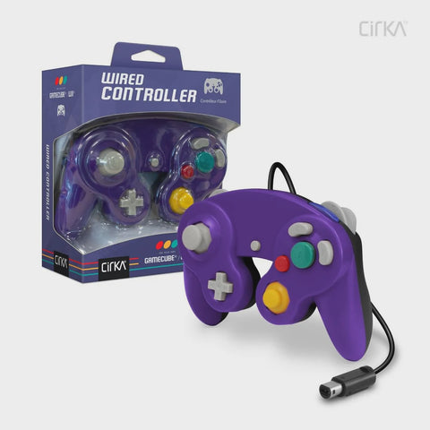 Cirka Wired Controller for Gamecube®/ Wii® (Purple Black)