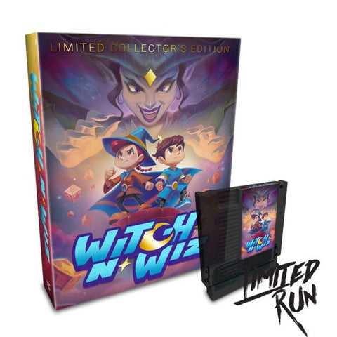 Witch N' Wiz Deluxe Edition (Limited Run Games) - NES