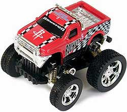 Fleer Collectibles - NBA Mini Monster Truck Pull Back Die-Cast Limited Edition - Houston Rockets