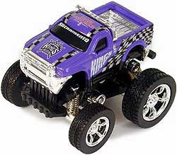 Fleer Collectibles - NBA Mini Monster Truck Pull Back Die-Cast Limited Edition - Sacramento Kings
