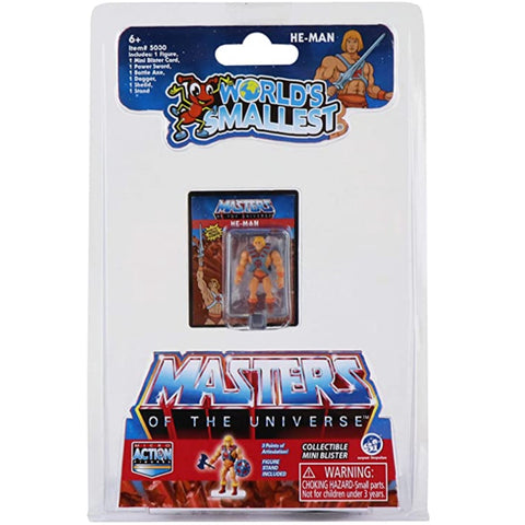 Worlds Smallest Masters of the Universe: Action Micro Figures - He-Man