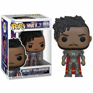 Funko POP! B: Marvel Studios What If...? - Infinity Killmonger #969 Bobble-Head Figure