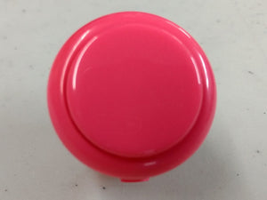 Sanwa Button Solid Colour OBSF-30mm Snap-In Pushbutton (Pink)
