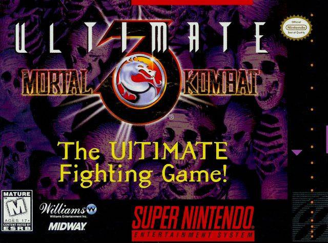 Ultimate Mortal Kombat 3 - SNES (Pre-owned)