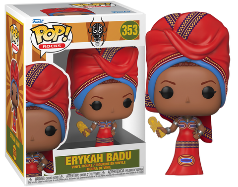 Funko POP! Rocks: Erykah Badu - Erykah Badu #353 Vinyl Figure