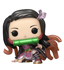 Funko POP! Animation: Demon Slayer - Nezuko Kamado Metallic) #868 Vinyl Figure (Pre-owned)