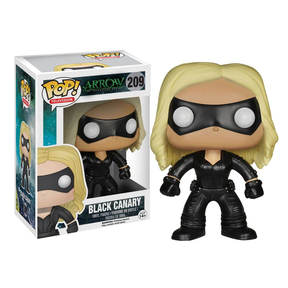 Funko POP! Television: Arrow the Television Series - Black Canary #209 Vinyl Figure (Pre-owned)