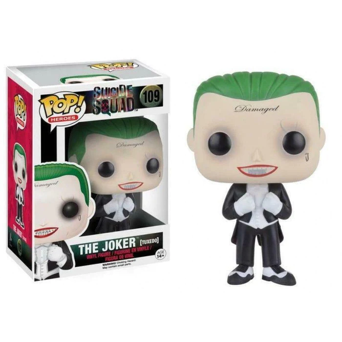 Funko POP! Heroes: Suicide Squad - The Joker [Tuxedo] #109 Exclusive Vinyl Figure (Pre-owned)