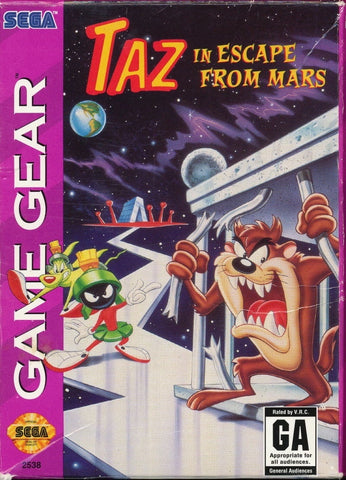 Taz in Escape from Mars - Game Gear (Pre-owned)