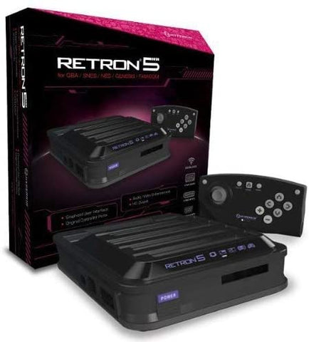 Retron 5 Hyperkin 5 in 1 console Black
