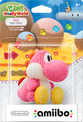 JP PINK YOSHI WOOL AMIIBO ACCESSORY [NINTENDO] YARN[JAPANESE]