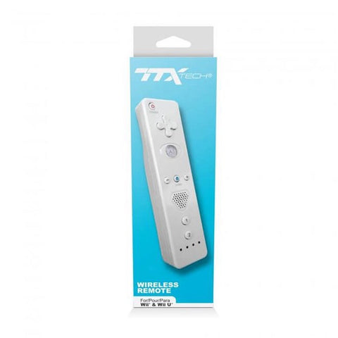 White Wiimote Wireless Controller Wii/Wii-U [TTX Tech]