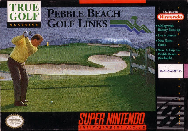 Pebble Beach Golf Links - SNES (Pre-owned)