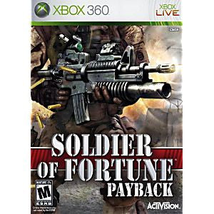 Soldier Of Fortune Payback - Xbox 360 (Pre-owned)