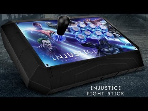 PS3 Injustice Fight Stick Arcade Joystick Controller + Cord