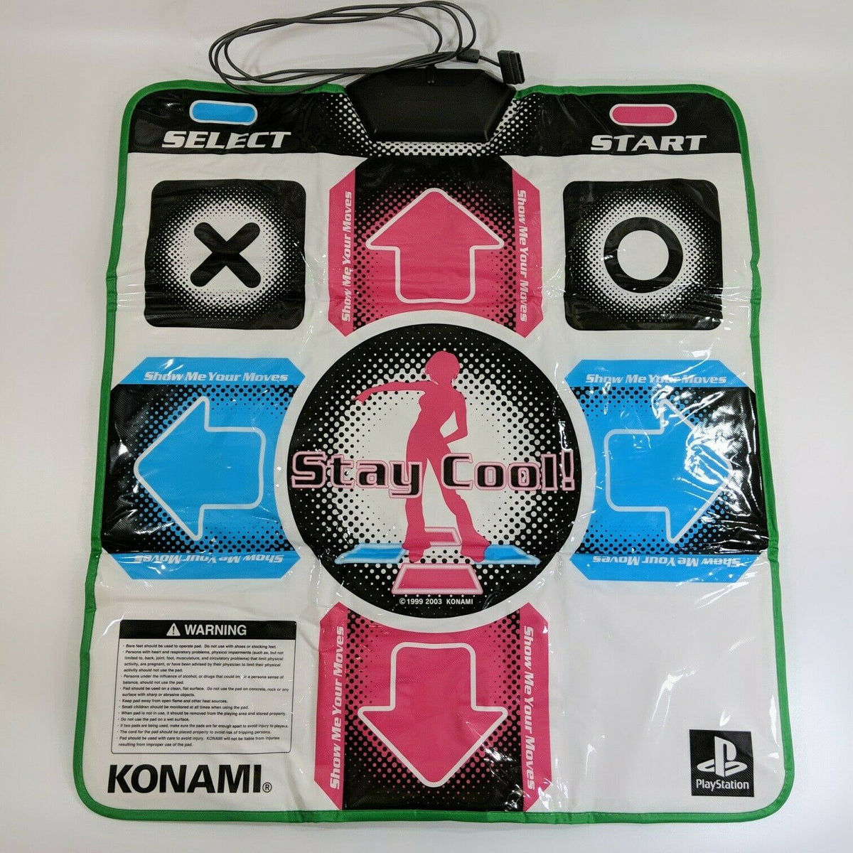 Official Konami Dance Mat / Pad for Dance Dance Revolution DDR - PS2 ...