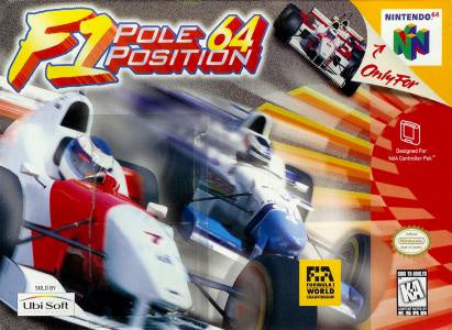 F1 Pole Position 64 - N64 (Pre-owned)
