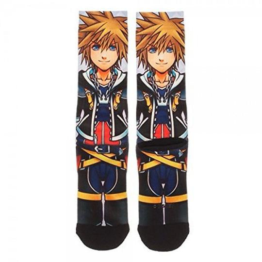 Sora - Kingdom Hearts Crew Socks - Sock Size 10-13