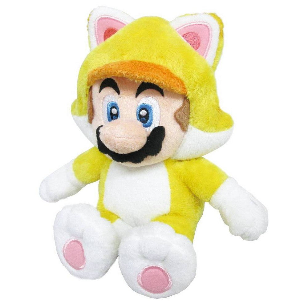Super Mario Bros Series Cat Mario 10″ Plush Toy [Little Buddy]