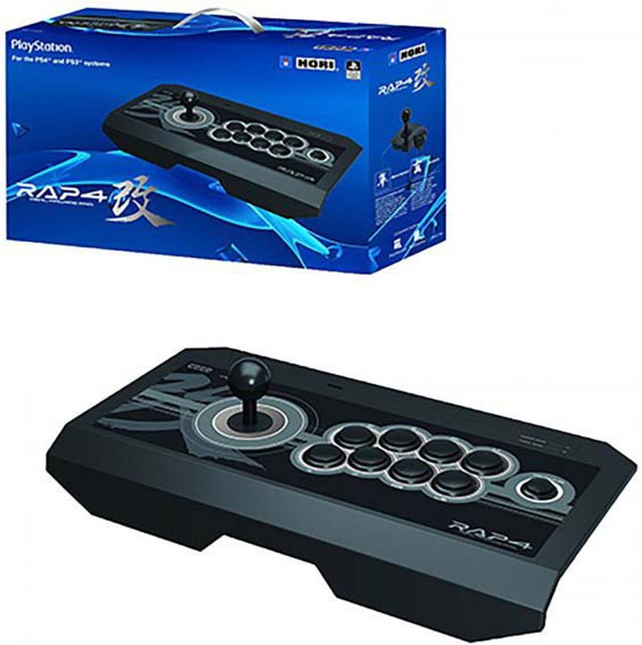 HORI REAL ARCADE PRO 4 KAI PS3/PS4 ARCADE STICK - BLACK (PICK UP ONLY)