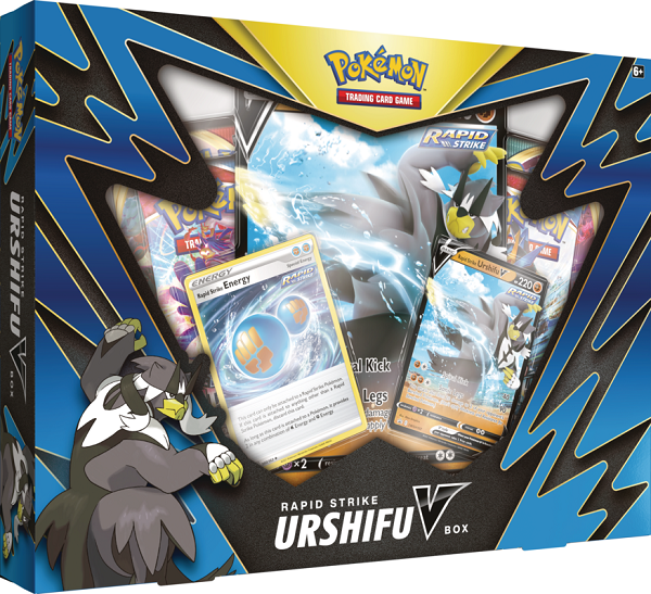 Pokemon Rapid Strike Urshifu V Box (Blue Box)