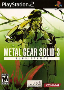 Metal Gear Solid 3 Subsistence - PS2 (Pre-owned)