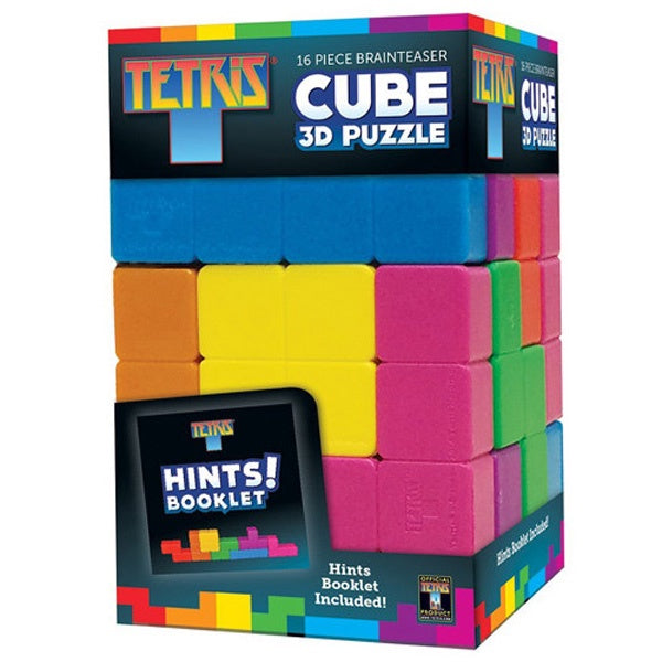 Tetris Cube 3D 16 Piece Brainteaster Puzzle