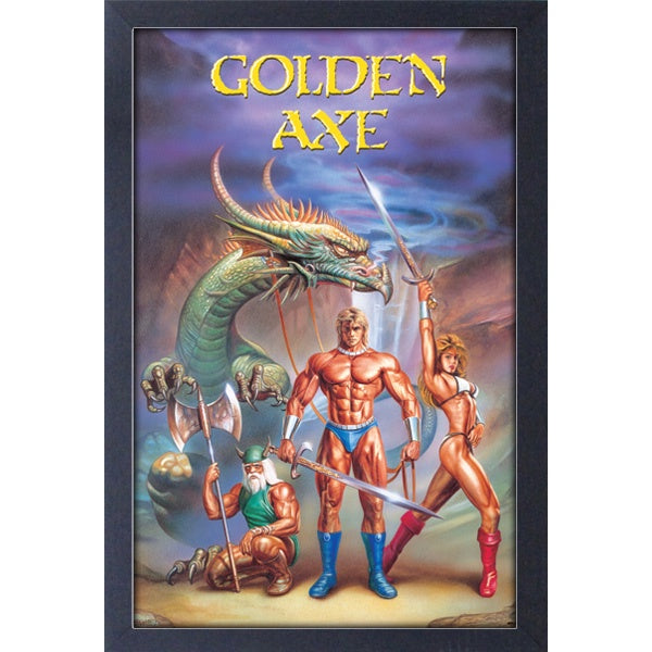 Sega Classics Golden Axe Dragon 11″ x 17″ Framed Print [Pyramid America]