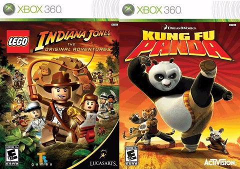 LEGO Indiana Jones and Kung Fu Panda Combo - Xbox 360 (Pre-owned)