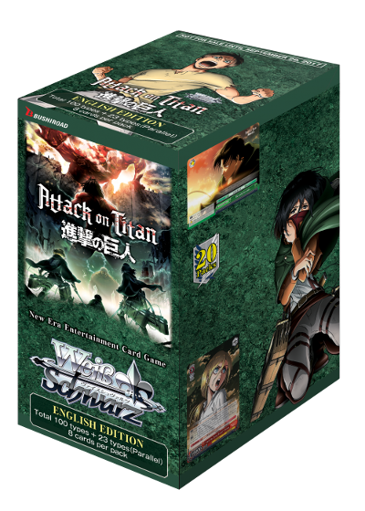 Weiss Schwarz: Attack on Titan Vol. 2 Booster Box (English Edition)