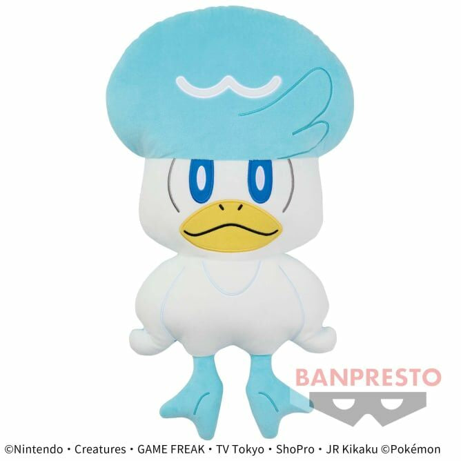 Pokemon Quaxly Plush Cushion [banpresto]