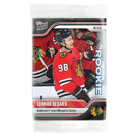 Connor Bedard - 2023-24 NHL TOPPS NOW - RC Rookie Sticker #5