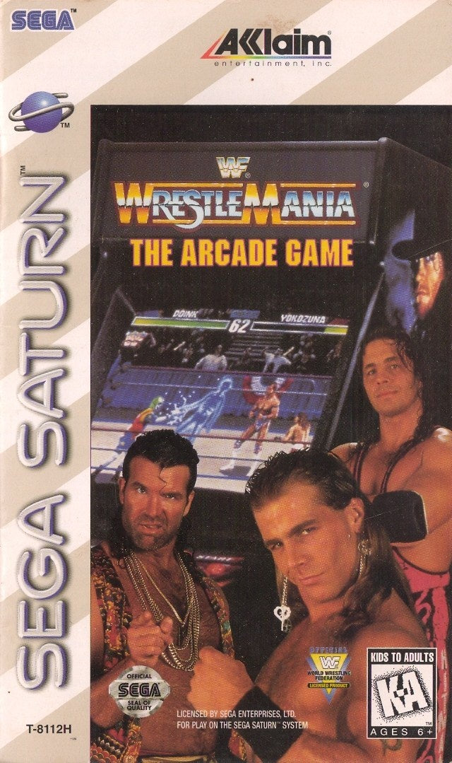 WWF WrestleMania: The Arcade Game - Saturn (Pre-owned)