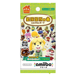 Japanese Animal Crossing Amiibo Cards Series 1 (3 Card Pack, Compatible with North American Games)