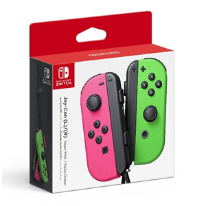 Nintendo Switch Left and Right Joy-Con Controllers - Neon Pink/Neon Green