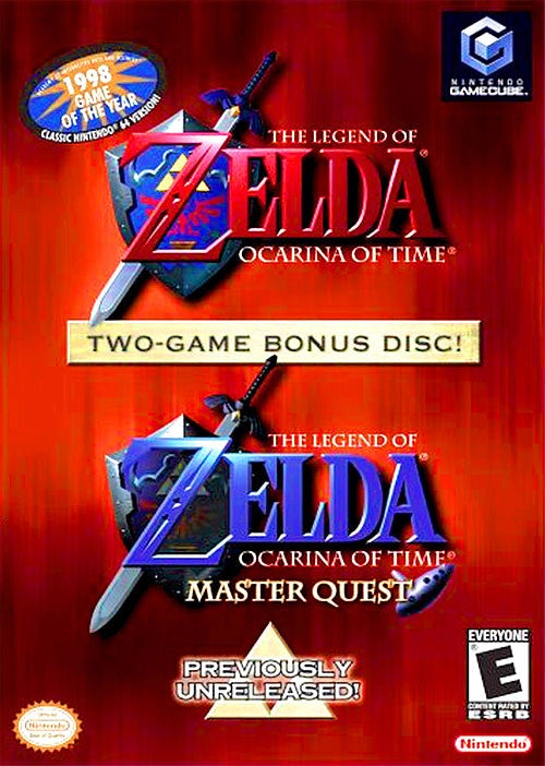 The Legend of Zelda Ocarina of Time Master Quest - Gamecube (Pre-owned)