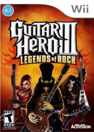 Guitar Hero III: Legends of Rock - Wii (Pre-owned)