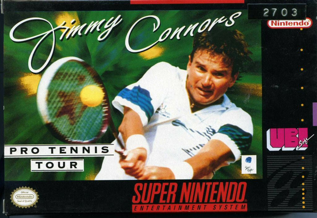 Jimmy Connors Pro Tennis Tour - SNES (Pre-owned)